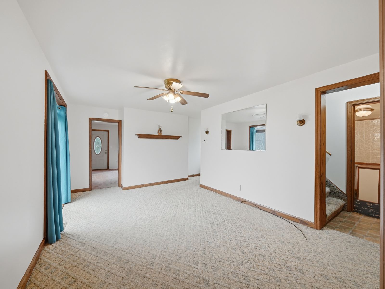 Bright hallway